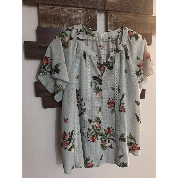 Ophelia Roe Womens bundle Floral Blouse Lightweight Business casual large - Picture 2 of 7